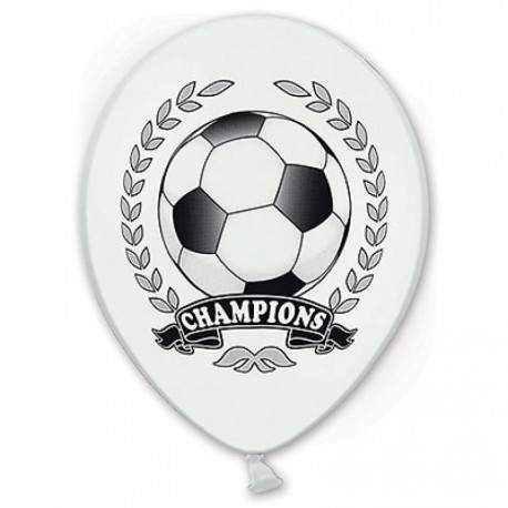 Воздушный шар футбол чемпион, 38 см.
