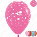 Воздушный шар 30 см. Новорожденный
