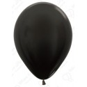 Воздушный шар, черный, металлик для запуска в небо.