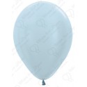 Воздушный шар, голубой, перламутр для запуска в небо.