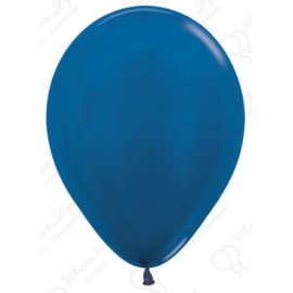 Воздушный шар синий, металлик для запуска в небо.
