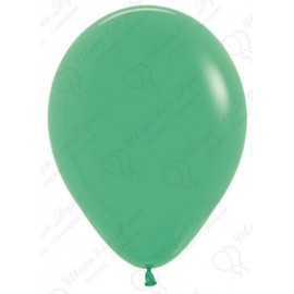 Воздушный шар зеленый, пастель для запуска в небо, 30 см.