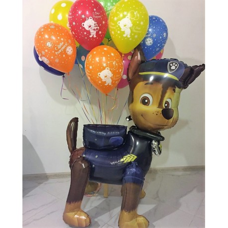 Шар щенячий патруль с шариками купить недорого