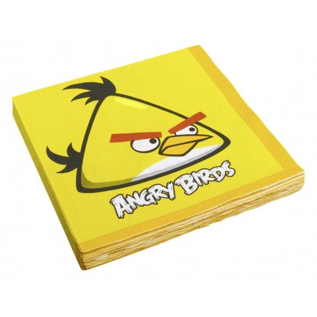 Салфетки Angry Birds , 33 СМ, 16 ШТ