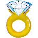 Фигурный шар - Кольцо с бриллиантом.
