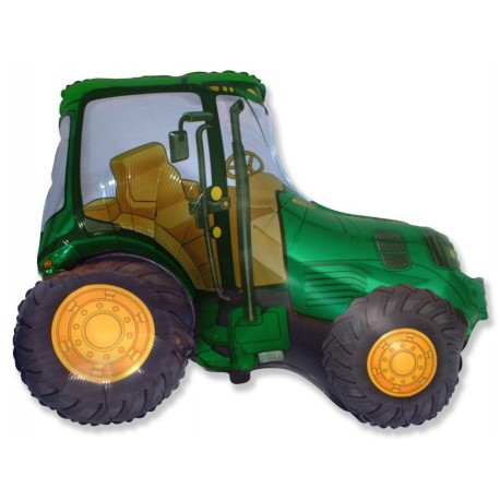 Фигурный шар - Трактор, зеленый. 97 см.