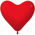 Воздушный шар Сердце, красный, 41 см.