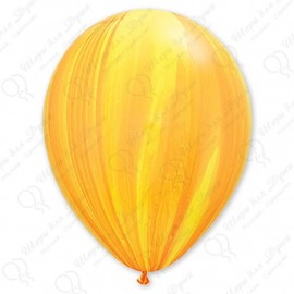 Воздушный шар Супер Агат(желто-оранжевый)