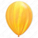Воздушный шар Супер Агат(желто-оранжевый)