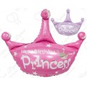 Фигурный шар - Корона ДР принцесса, 81 см.