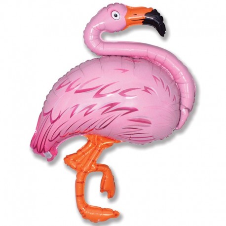 Фигурный шар - Фламинго, 86 см.