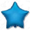 Фольгированная Звезда Синяя 86 см