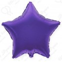 Фольгированная Звезда(Фиолетовая) 46 см