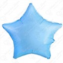 Фольгированная Звезда Голубая 46 см
