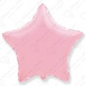 Фольгированная Звезда Светло-Розовая 86 см
