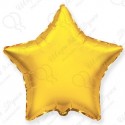 Фольгированная Звезда Золотая 86 см