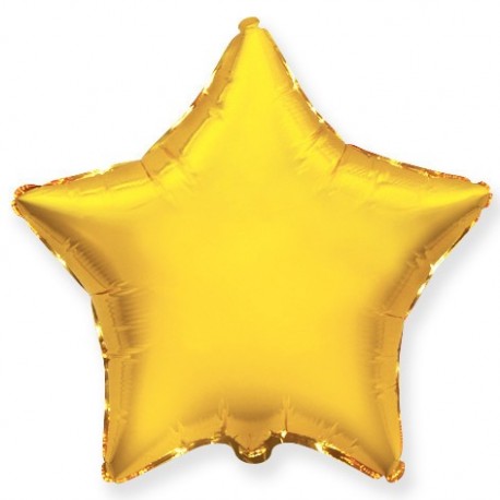 Купить Фольгированный шар - Звезда золотая. 81 см.