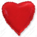 Фольгированное Сердце Красное 46 см