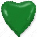 Фольгированное Сердце Зеленое 46 см
