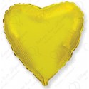 Фольгированное Сердце Золотое 81 см