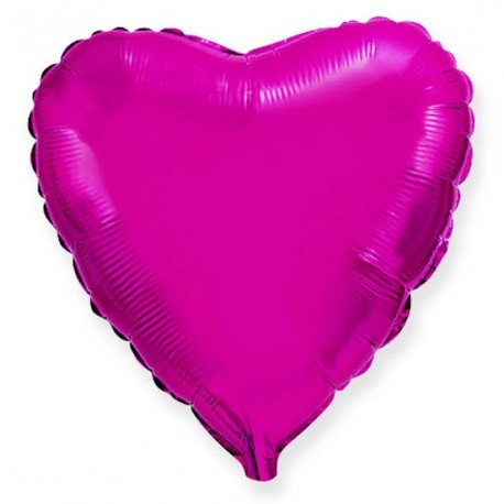Купить Фольгированное Сердце Пурпурное 46 см.