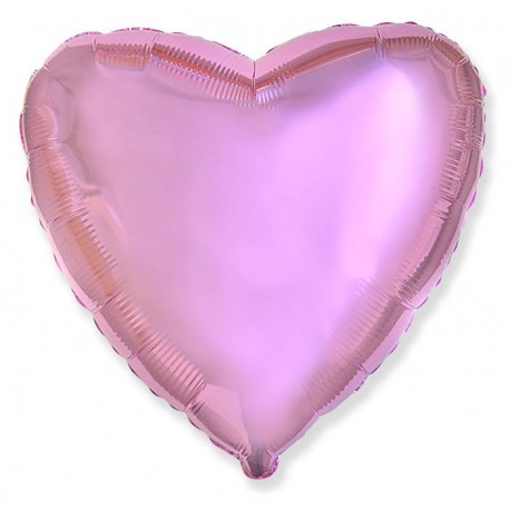 Купить Фольгированное сердце розовое 46 см