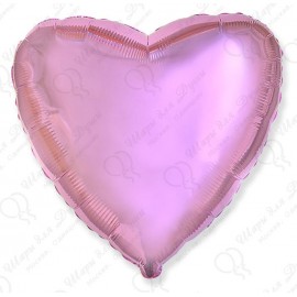 Фольгированное Сердце Розовое 81 см