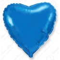 Фольгированное Сердце Синее 81 см