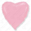 Фольгированное Сердце(Светло-розовое) 46 см
