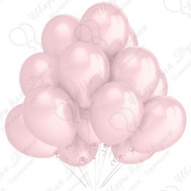 Воздушный шар светло-розовый, 30 см
