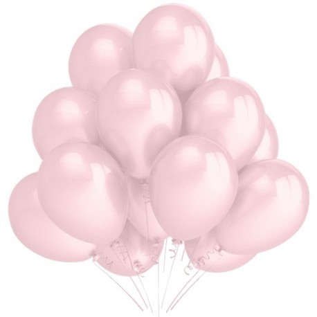 Воздушный шар светло-розовый, 30 см