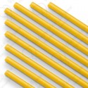 Палочки Желтые, 100 шт. (диаметр 5 мм, длина 370 мм)
