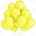 Воздушный шар 30 см. желтый пастель