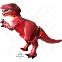Ходячая Фигура Динозавр Красный(68''/173 См)