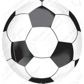 3D фигура Футбольный мяч Черный(58 см)