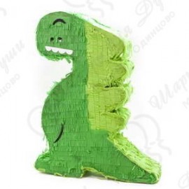 Пиньята Фигура Динозавр Зеленый 35*43 см 1 шт