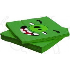 Салфетки Angry Birds Зеленый 33*33 см 20 шт