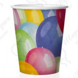 Стаканы (250 мл) Воздушные шары Разноцветный 6 шт